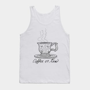 Coffee or tea Tank Top